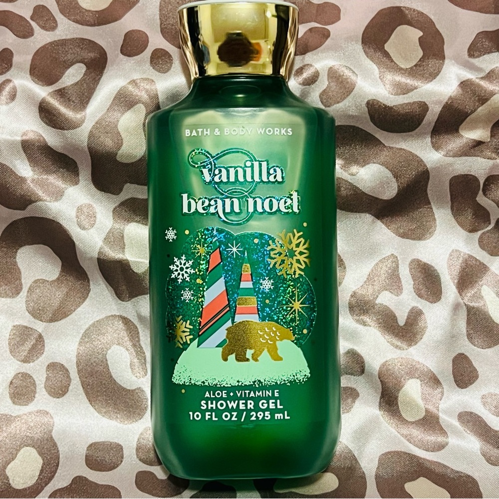 Bath & Body Works Shower Gel Vanilla Bean Noel